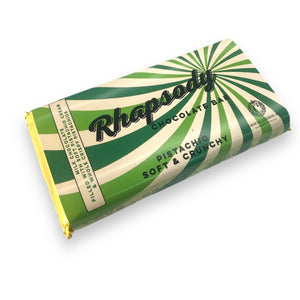 Rhapsody Chocolate Bar Pistachio Soft & Crunchy